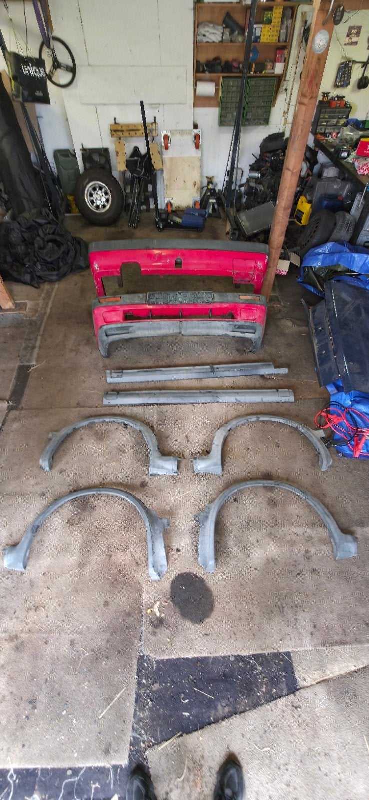 Volkswagen Jetta MK2 dikke bumperset, Ophalen, Gebruikt, Volkswagen, Bumper