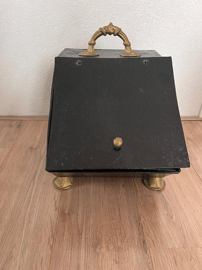 IJzeren Kolenbak / Kolenkit, Antiek en Kunst, Antiek | Emaille, Ophalen