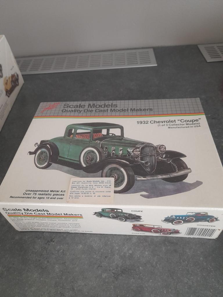 1932 Chevrolet Coupe Modelbouw Kit - Scale Models, Hobby en Vrije tijd, Overige merken, Auto, 1:32 tot 1:50, Nieuw