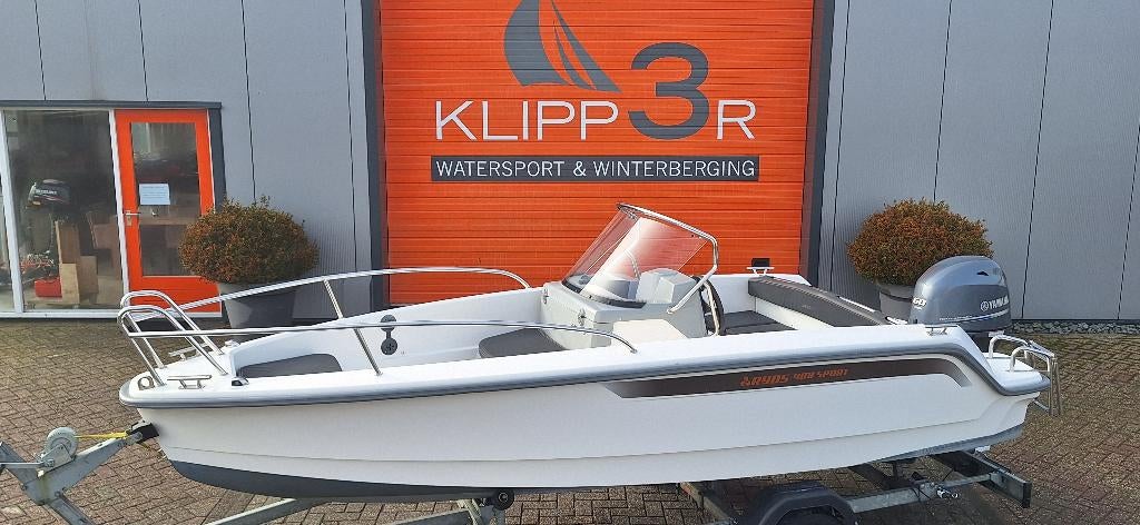 RYDS 488 SPORT | YAMAHA 60PK INJ 4T | GARMIN | TRAILER |2018, Watersport en Boten, Consoleboot, Zo goed als nieuw, Anker, Ophalen