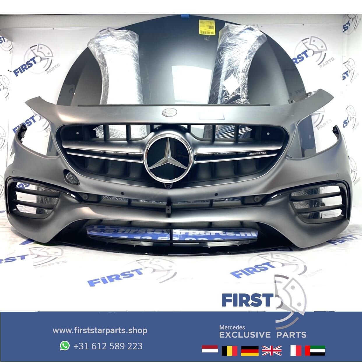 W213 E63 AMG Voorkop delen Mercedes E Klasse 63 2016-2020 Fr, Auto-onderdelen, Gebruikt, -, Voor, Ophalen of Verzenden