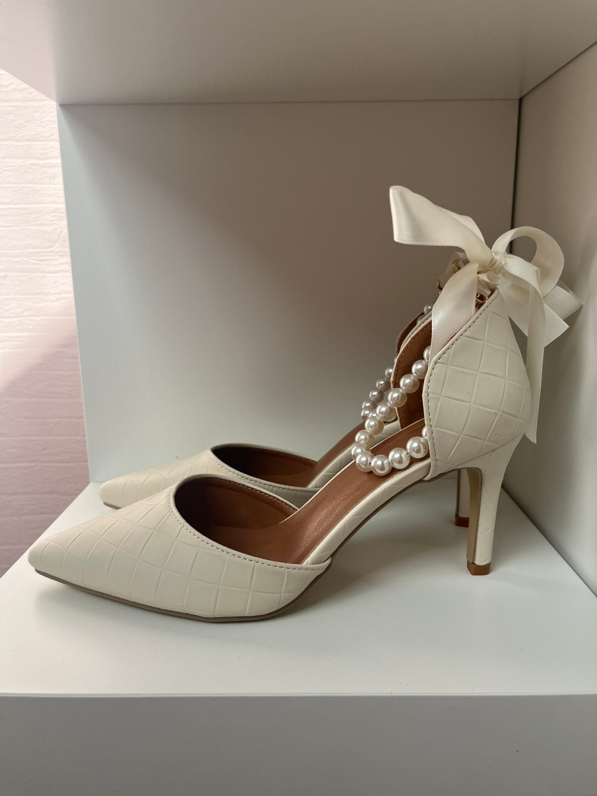Hakken, Kleding | Dames, Ophalen, Pumps, Beige, Gedragen
