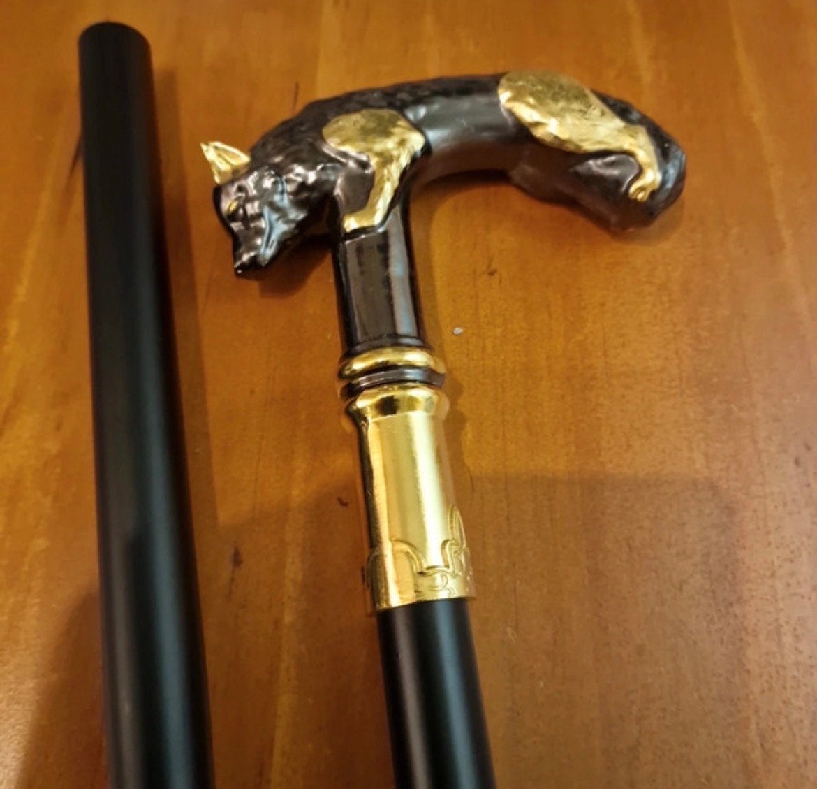 Wandelstok met ijzeren handvat., Ophalen of Verzenden, Nieuw