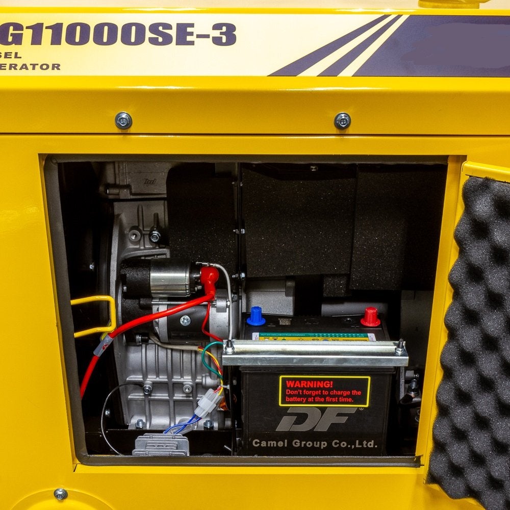 Diesel Aggregaat / Generator Silent 10 KVA - 230/3x400V, Nieuw, Ophalen of Verzenden, X, 10 tot 30 kVA