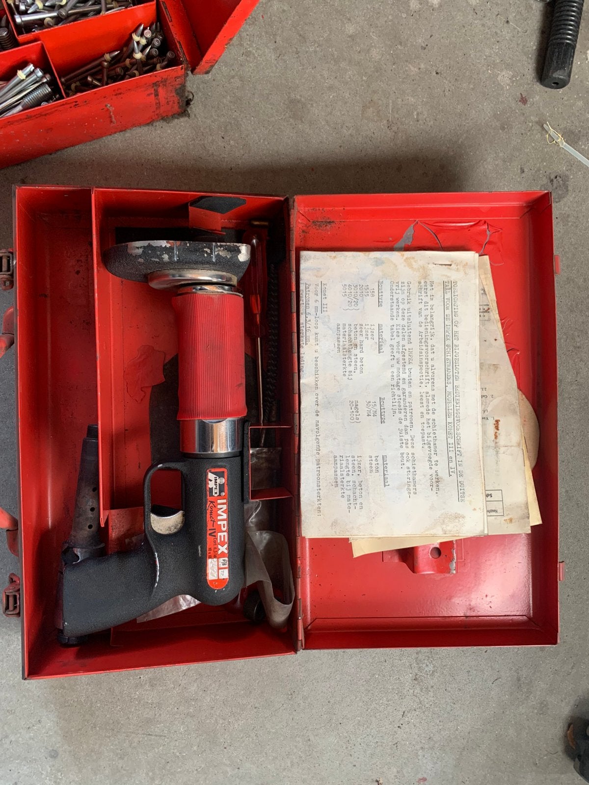 Schiethamer merk Impex Kornet IV, Ophalen, Gebruikt, Multitool