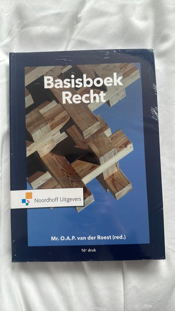 Basisboek recht, Ophalen of Verzenden, Nieuw, Economie en Marketing