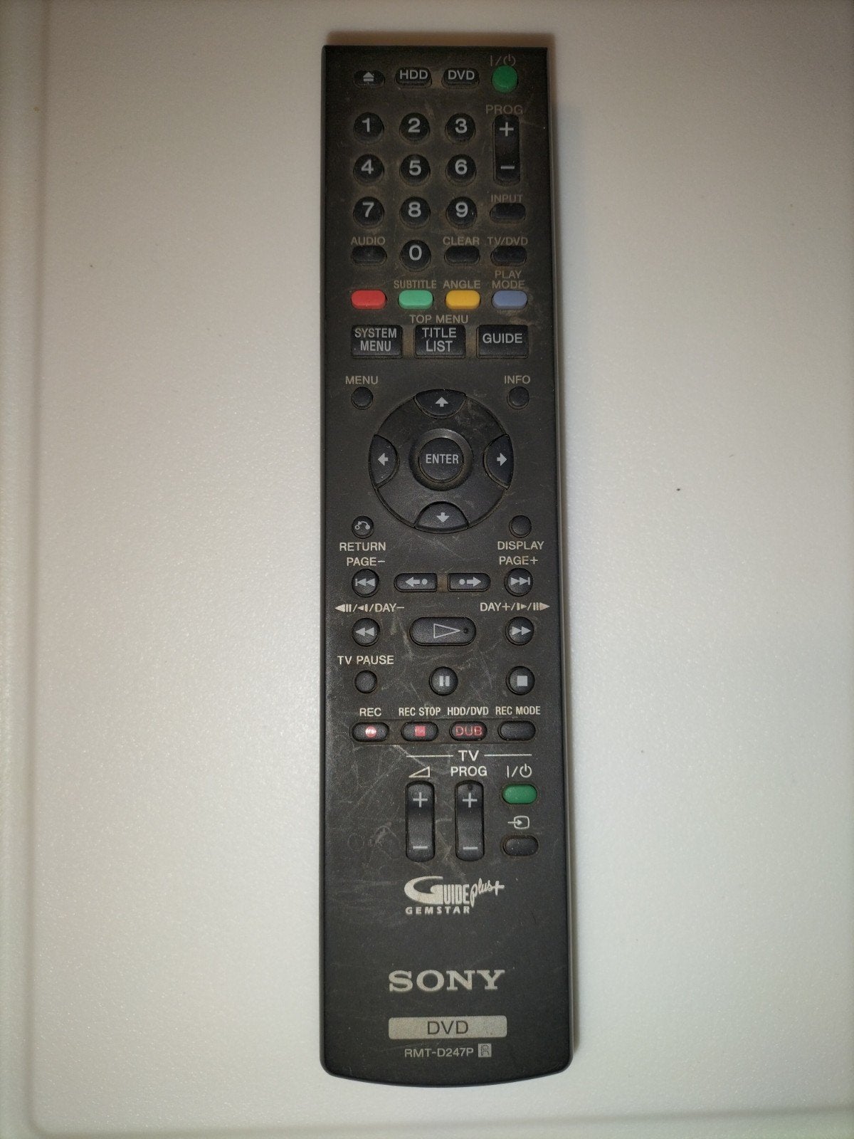Originele Sony RMT-D247P Afstandsbediening DVD/HDD Recorder, Ophalen of Verzenden