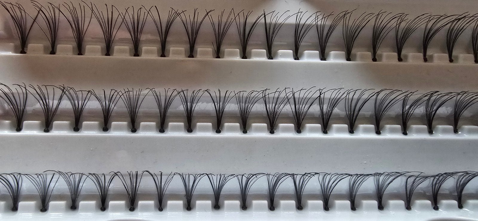 wimper extensies 10 en 8 mm, Ogen, Zwart, Nieuw, Ophalen of Verzenden
