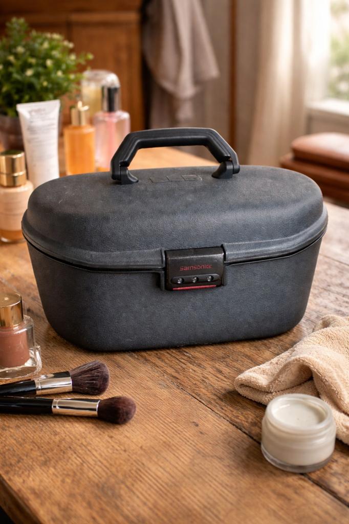 Samsonite Beautycase Hardcase - Zwart, Gebruikt, Zwart, Met slot, Ophalen of Verzenden