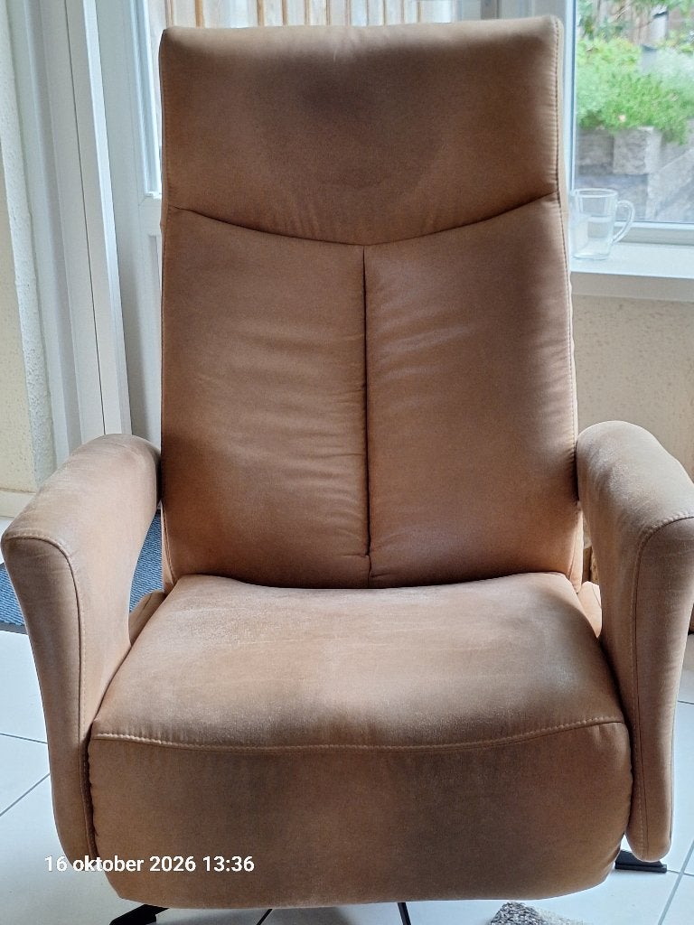 Electrische relaxstoel, Ophalen, Gebruikt, 75 tot 100 cm, Stof