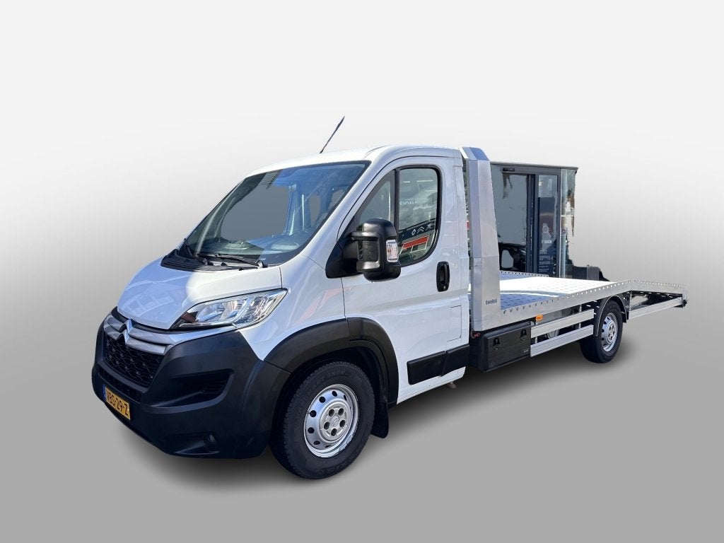 Citroen JUMPER 35 2.0 HDI L4 OPRIJWAGEN  TRANSPORTWAGEN, Auto's, 15 km/l, Citroën, Wit, Origineel Nederlands
