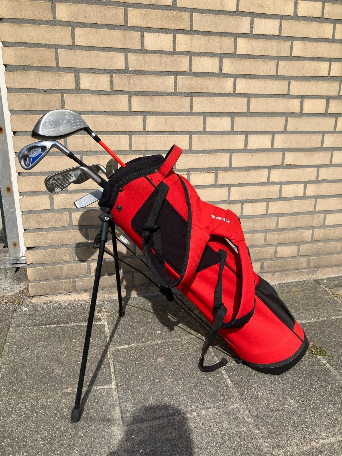 Inesis Kids Golfset met Tas  linkshandig - gebruikt, Ophalen, Gebruikt, Set, Overige merken