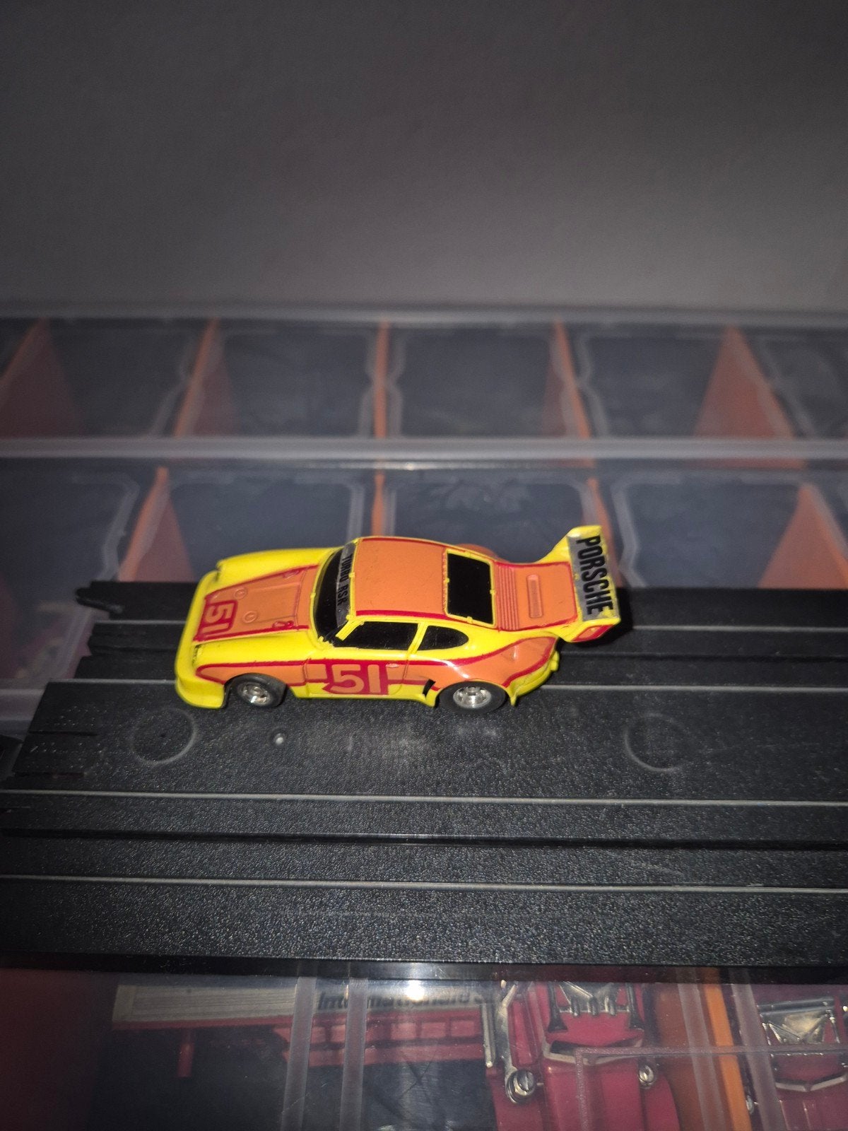 Carrera Porsche raceauto - Zo goed als nieuw, Ophalen of Verzenden, Zo goed als nieuw, Elektrisch, Tyco