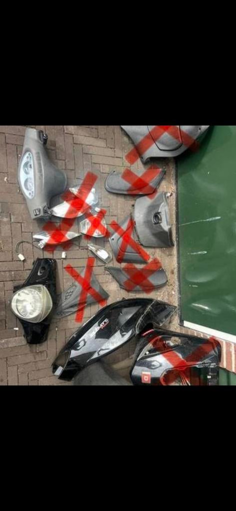 Derbi fly onderdelen, Fietsen en Brommers, Brommeronderdelen | Scooters, Ophalen of Verzenden, Gebruikt, Overige typen, Piaggio