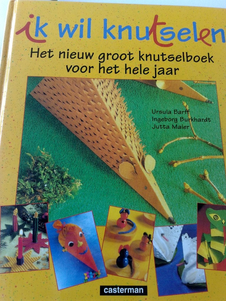 Ik Wil Knutselen - Groot Knutselboek voor het hele jaar, Verzenden, Zo goed als nieuw