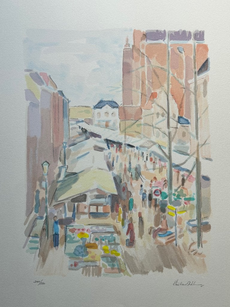 Zeefdruk Ellen van Stokkum, Antiek en Kunst, Kunst | Litho's en Zeefdrukken, Gesigneerd, Verzenden, Zeefdruk