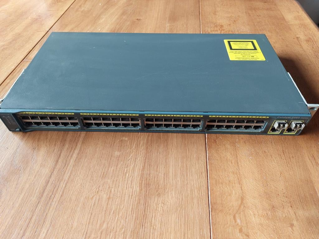 Catalyst WS-C2960-48TC-L inclusief 2x SFP, Ophalen