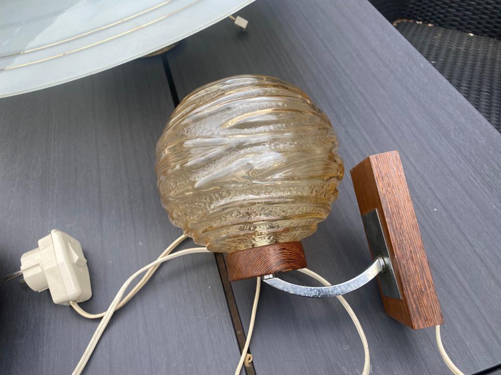 Vintage retro jaren 50/60 lampen, Ophalen of Verzenden, Zo goed als nieuw