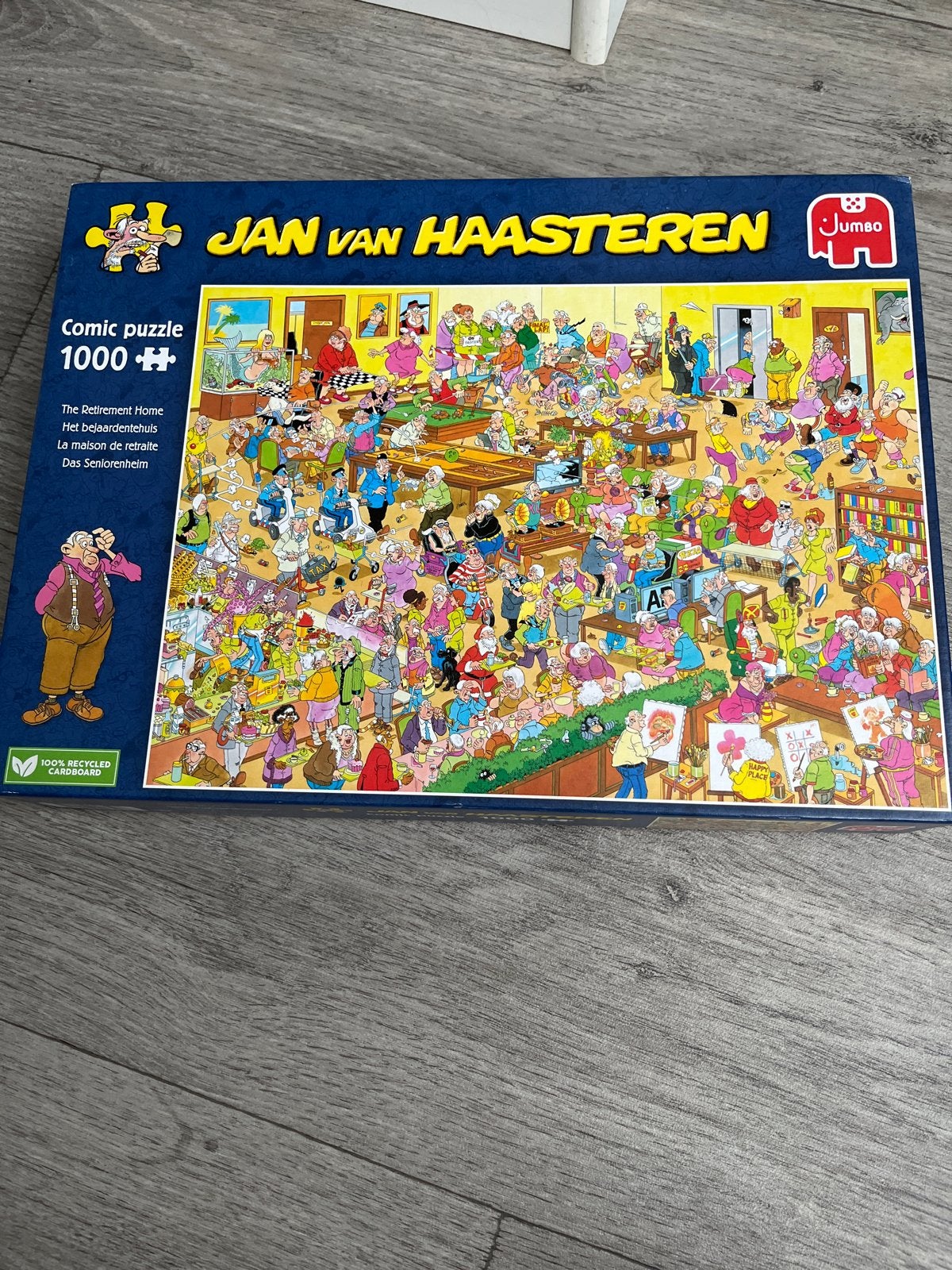 Jan van Haasteren Legpuzzel - Het Bejaardenhuis/ruilen, Ophalen, 500 t/m 1500 stukjes, Zo goed als nieuw, Legpuzzel