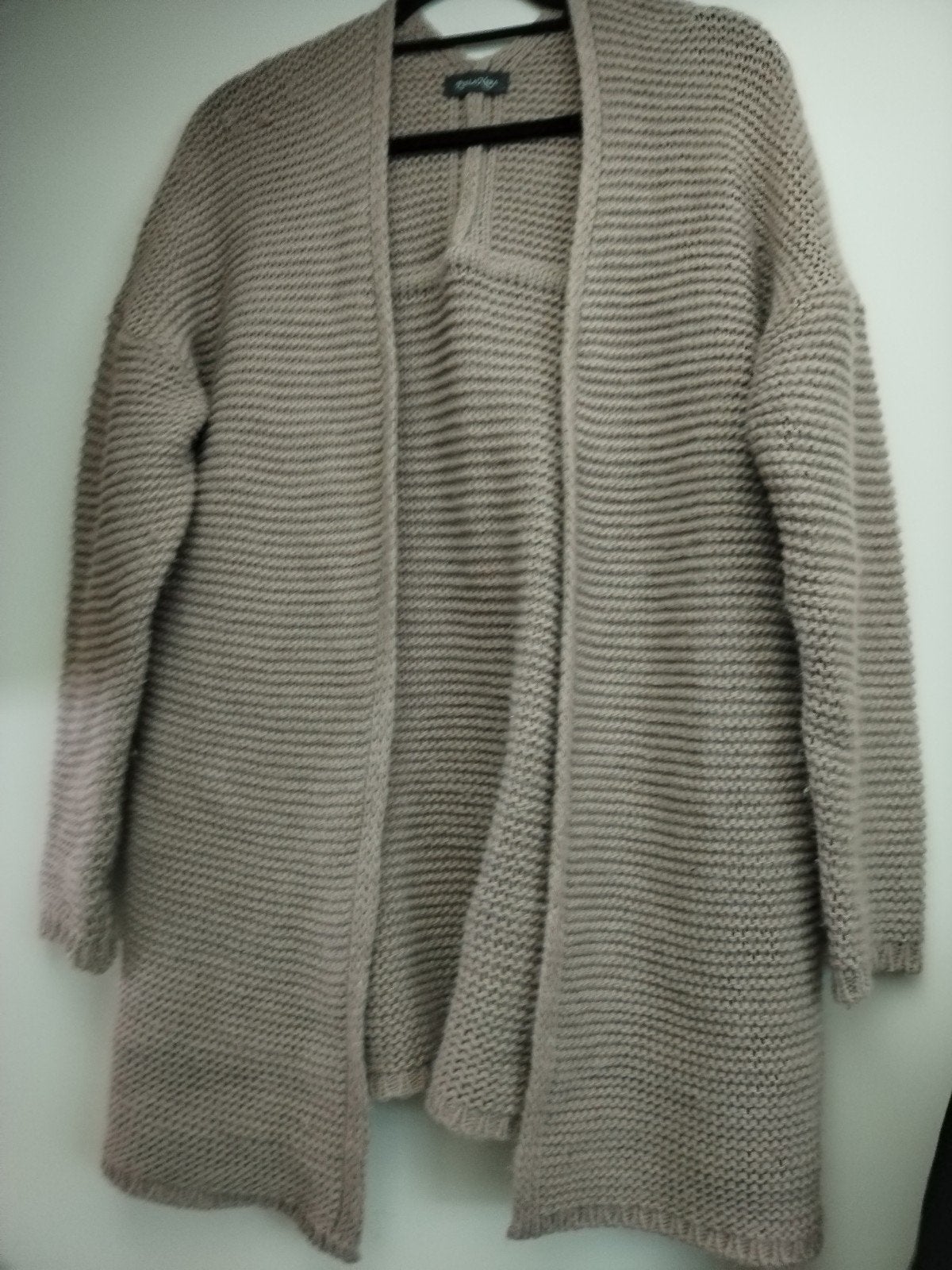 Perla Nera gebreid vest maat 42/44 (L), Perla Nera, Beige, Maat 42/44 (L), Ophalen of Verzenden