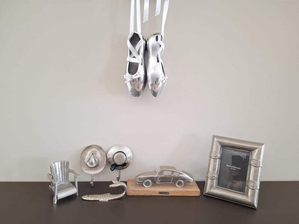 Collectie, 6 st. metalen woonaccessoires van Riviera Maison, Verzenden, Overige stijlen, Zo goed als nieuw, Metaal