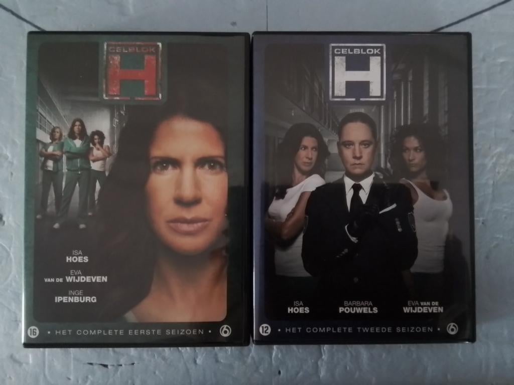 Celblok H Seizoen 1 & 2 DVD, Cd's en Dvd's, Dvd's | Tv en Series, Vanaf 16 jaar, Boxset, Drama, Ophalen of Verzenden