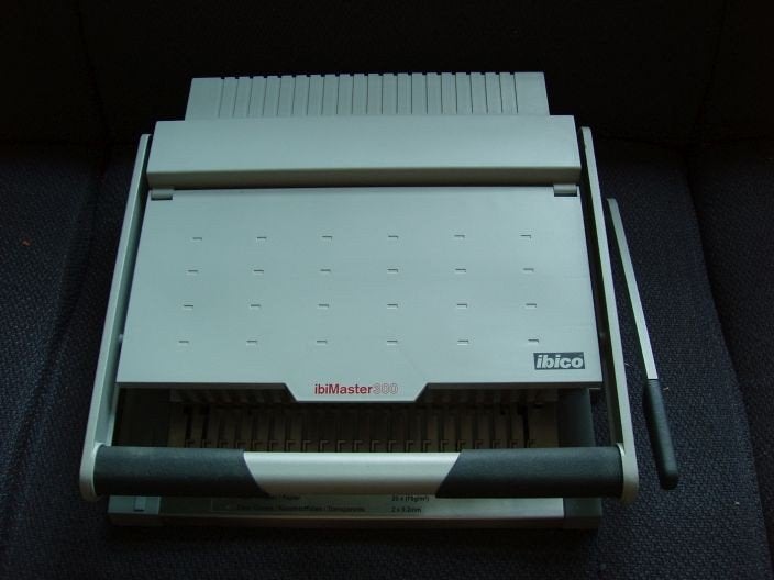 Professionele Ibico Ibimaster 300 Inbindmachine ( zgan ), Diversen, Papierwaren, Zo goed als nieuw, Ophalen