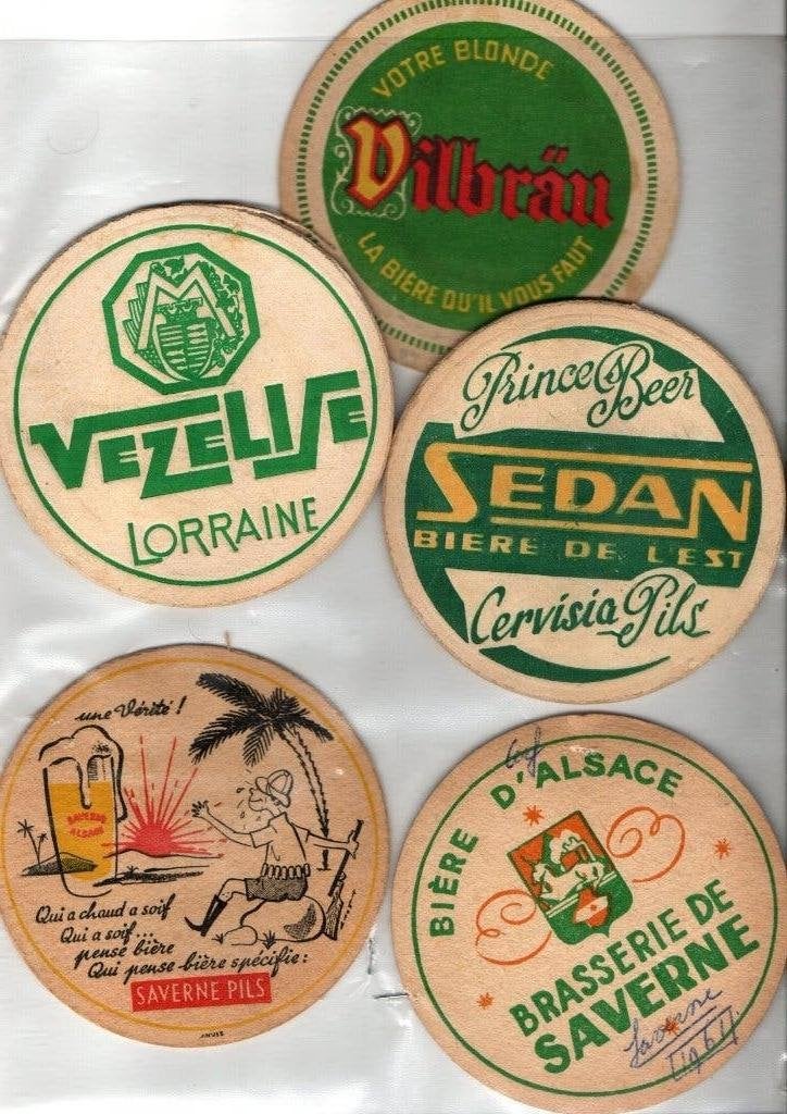 BIERVILTJES VERZAMELING, Verzamelen, Biermerken, Verzenden, Zo goed als nieuw, Viltje(s), Overige merken