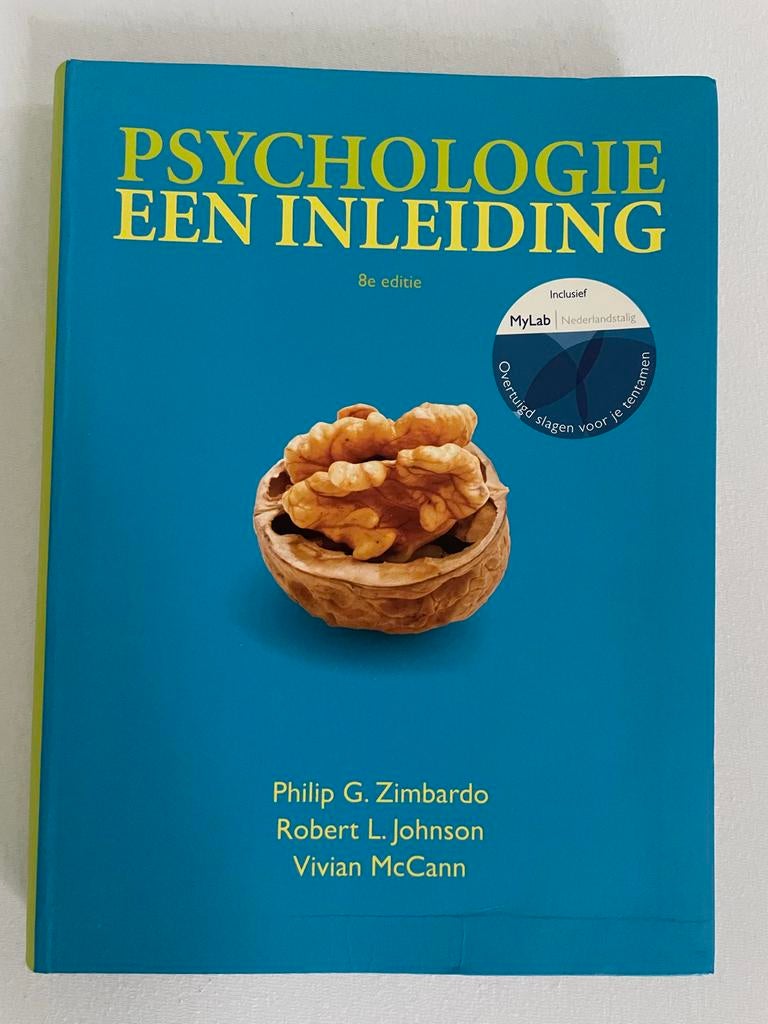 Psychologie een inleiding - Zimbardo - 8e editie, Boeken, Ophalen of Verzenden, Zo goed als nieuw, Overige onderwerpen