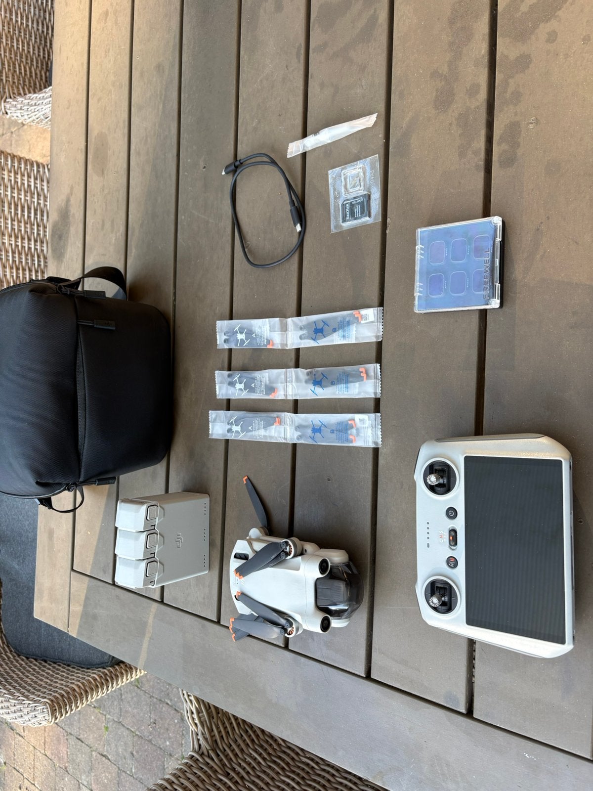 DJI mini 3 Pro - Fly More Combo, Audio, Tv en Foto, 30 tot 45 minuten, Cameradrone, 5 tot 10 kilometer, Ophalen of Verzenden