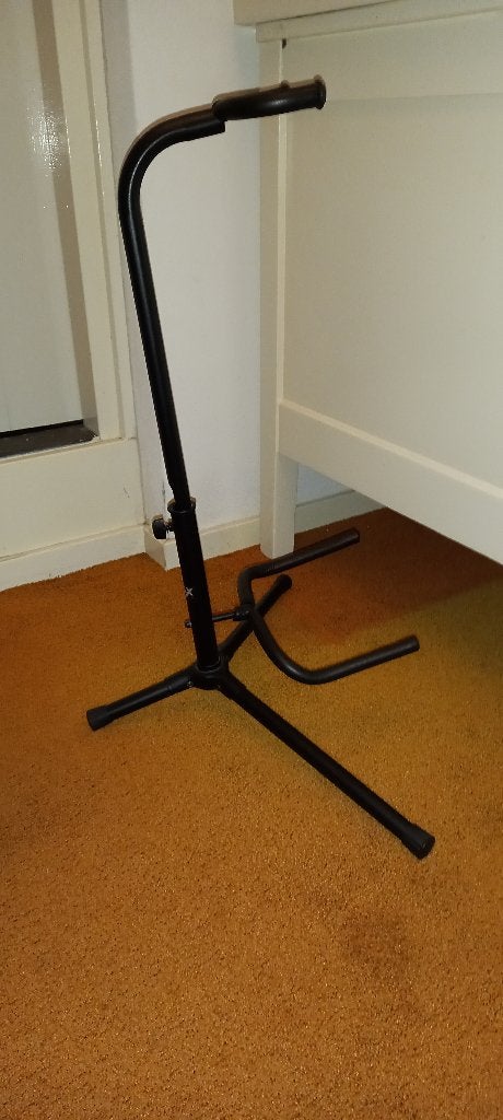Gitaarstatief gitaarstandaard, Muziek en Instrumenten, Ophalen, Zo goed als nieuw, Gitaar
