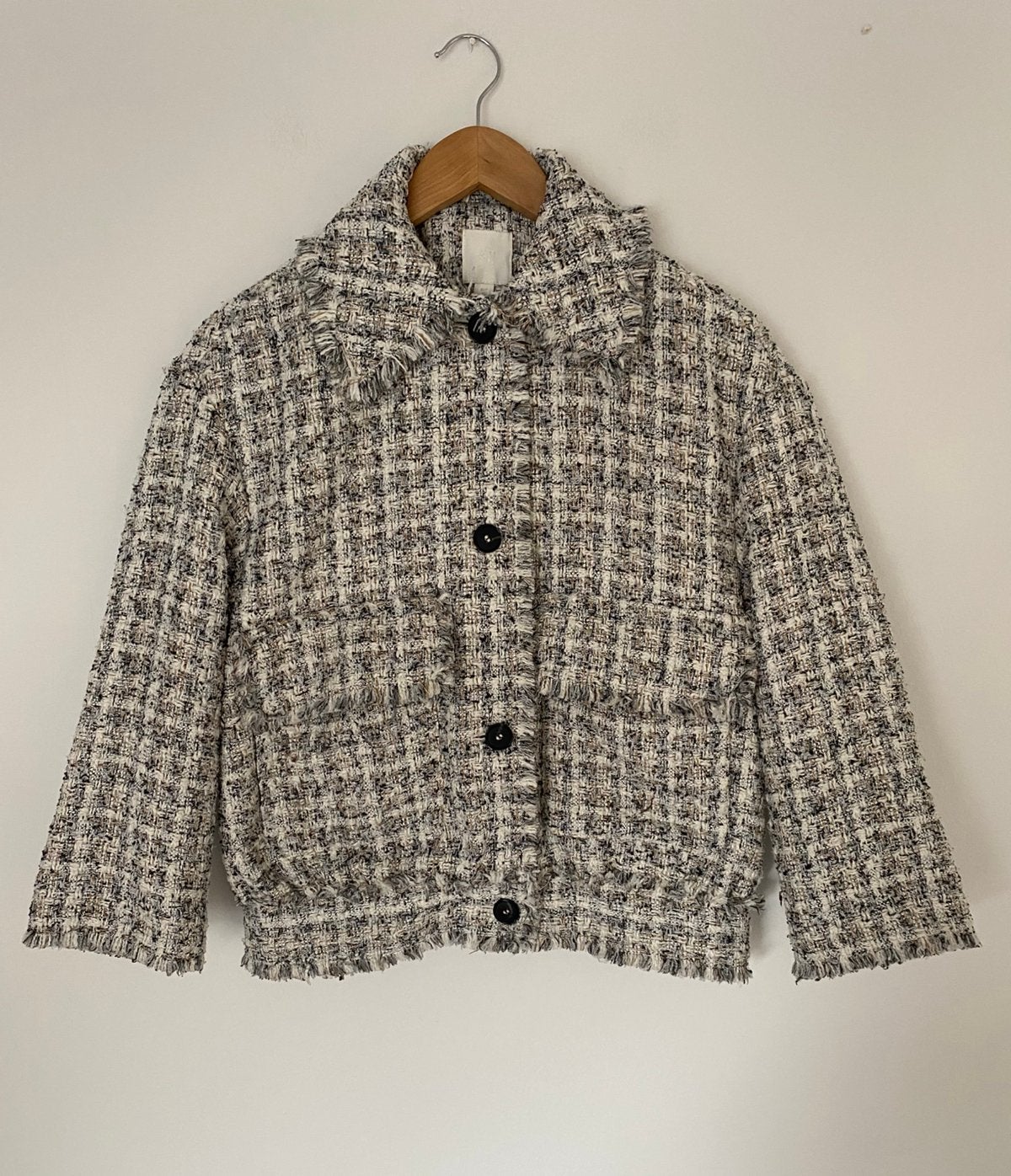 H&M. Dames winterjas. Maat s, H&M, Zo goed als nieuw, Maat 36 (S), Meerkleurig