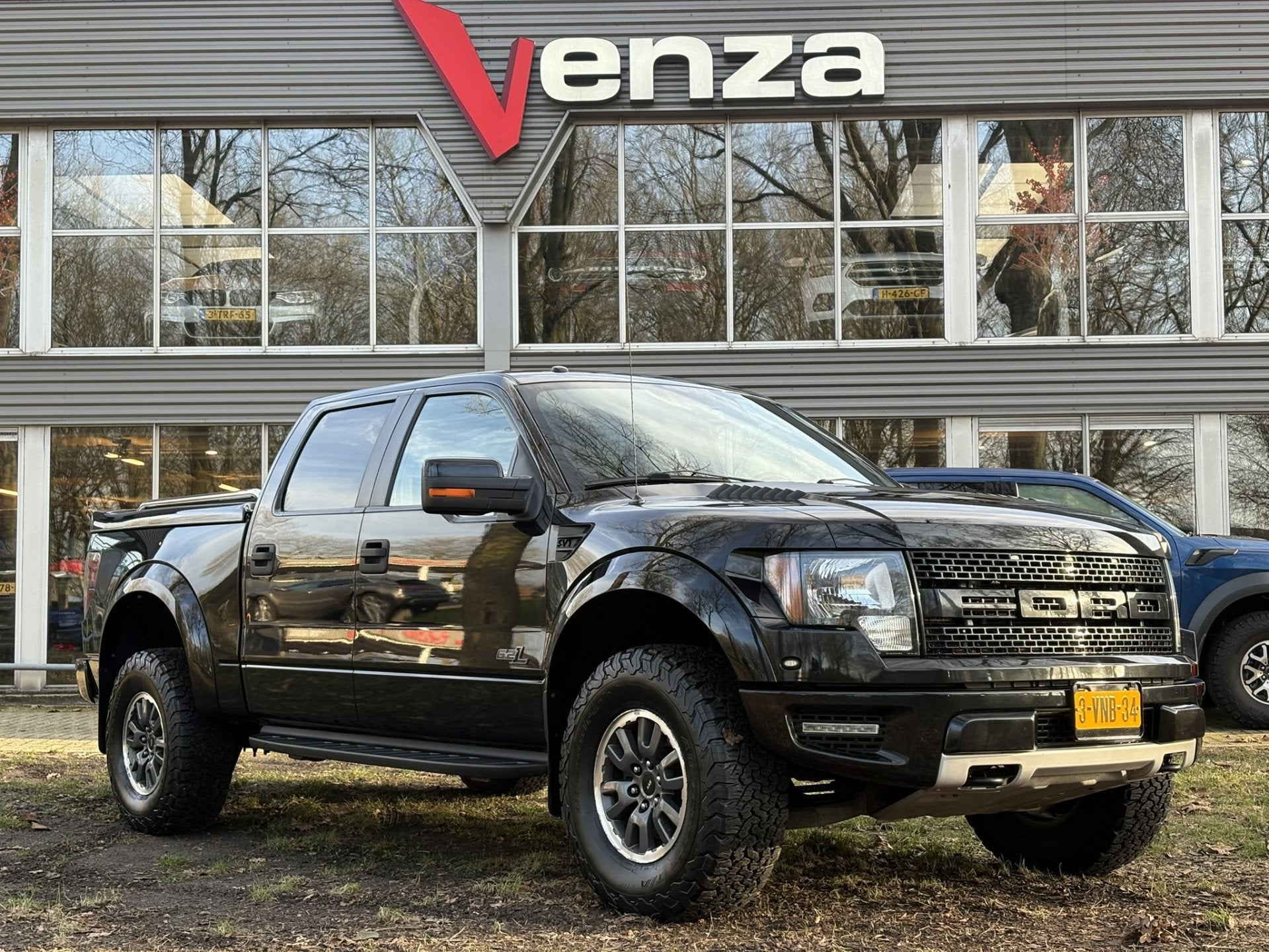 Ford USA F-150 6.2 V8 SVT RAPTOR NL-AUTO OPEN DAK (bj 2011), Auto's, Euro 5, 6210 cc, Gebruikt, Met garantie (alle)