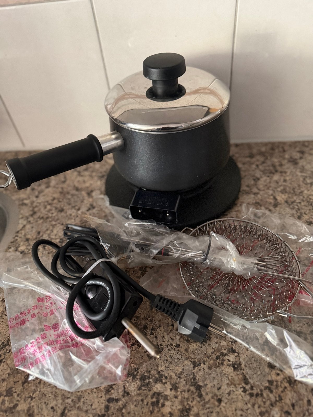 Princess Classic Fondue Set - Elektrisch, Ophalen of Verzenden, Zo goed als nieuw, Elektrisch, Fondueset