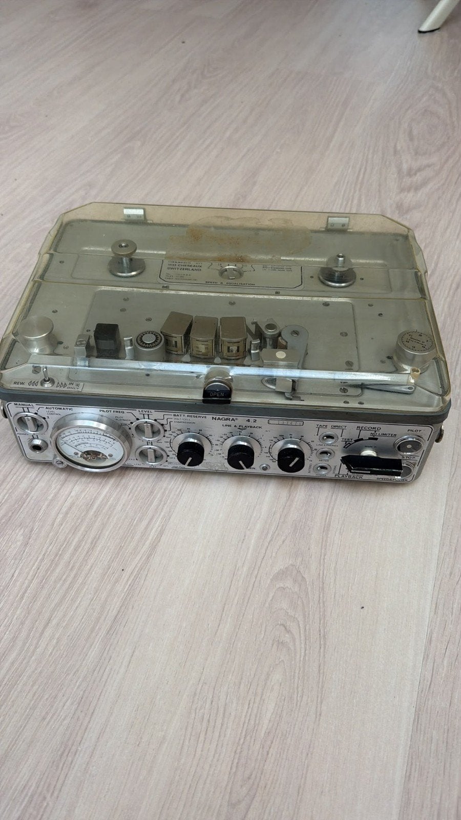 Nagra 4.2 bandrecorder zeer netjes, Ophalen of Verzenden, Bandrecorder