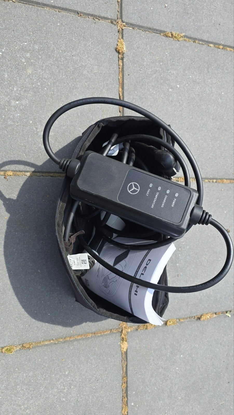 Originele Mercedes laadkabel voor 220V stopcontact,, Ophalen of Verzenden, Nieuw, Laadkabel