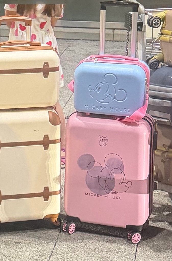 Mickey Mouse Koffer Roze - 55 x 38 x 20 - Nieuw, 40 tot 60 cm, 20 tot 30 cm, Nieuw, Ophalen of Verzenden