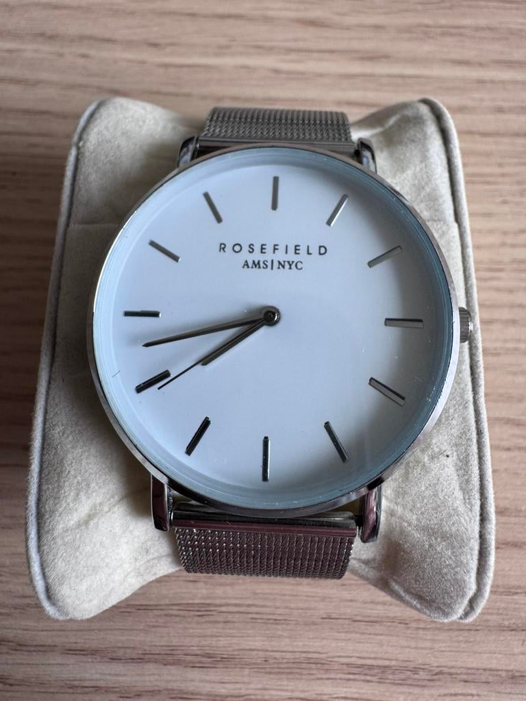 Rosefield horloge, Ophalen of Verzenden, Staal, Overige merken, 1960 of later