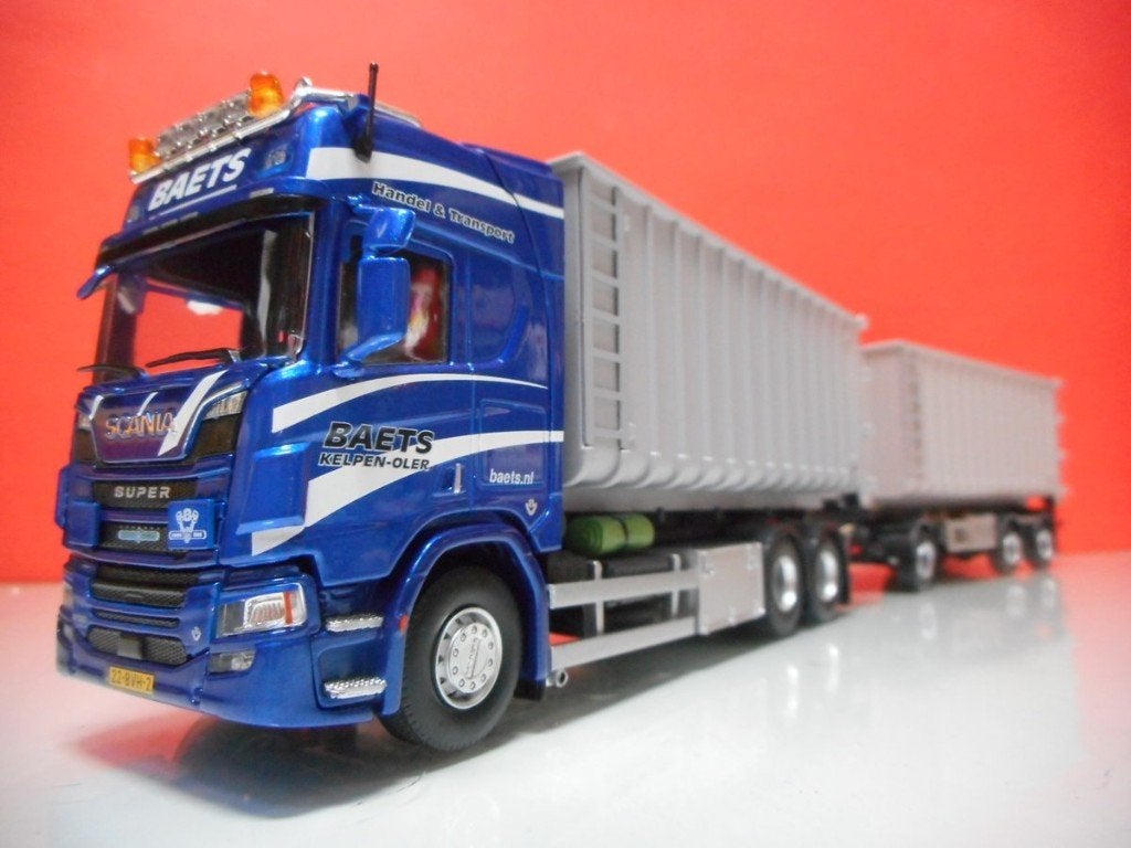 TEKNO NEXT GEN SCANIA BAETS 86508, Hobby en Vrije tijd, Modelauto's | 1:50, Ophalen of Verzenden, Nieuw, Bus of Vrachtwagen, Tekno