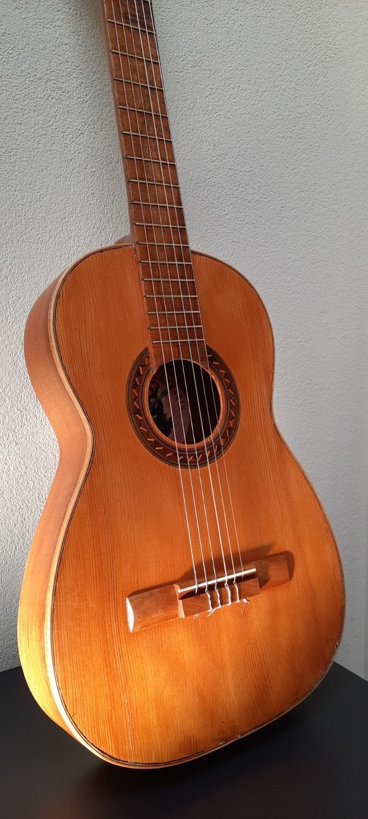 Unieke Vintage Spaanse Flamencogitaar (7/8) – Comerimsa, Ophalen, Gebruikt, Klassieke of Spaanse gitaar