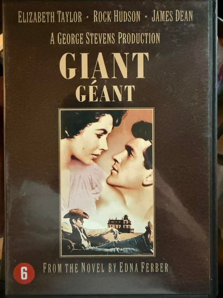 Giant dvd rock hudson en james dean, Alle leeftijden, Ophalen of Verzenden, 1980 tot heden, Zo goed als nieuw