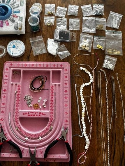 Alles voor zelf sieraden maken | complete set | Diy, Ophalen, Zo goed als nieuw, Kraal