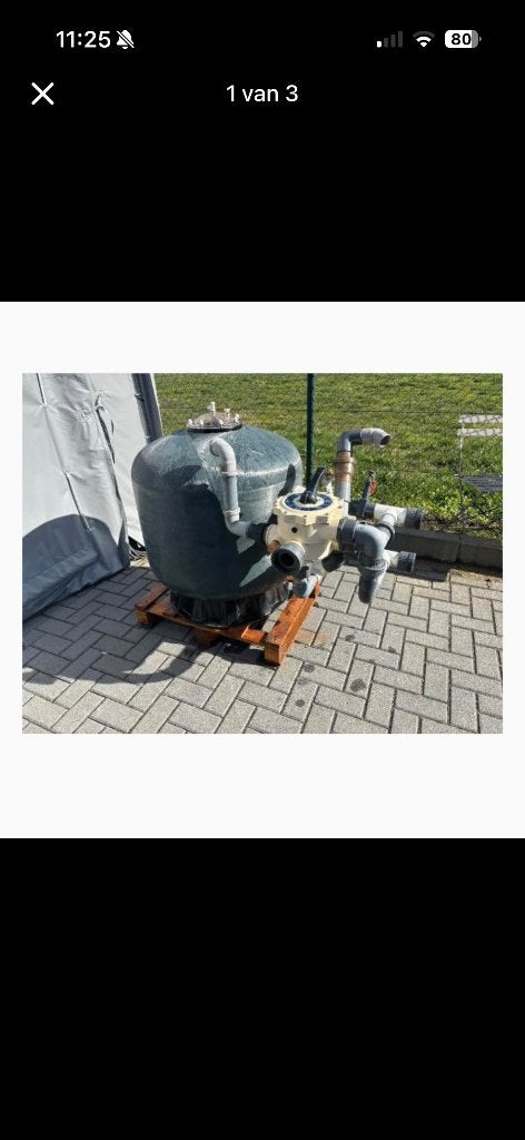 Beadfilter voor 30m3 (koi)vijver, Tuin en Terras, Ophalen, Gebruikt, Vijverfilter