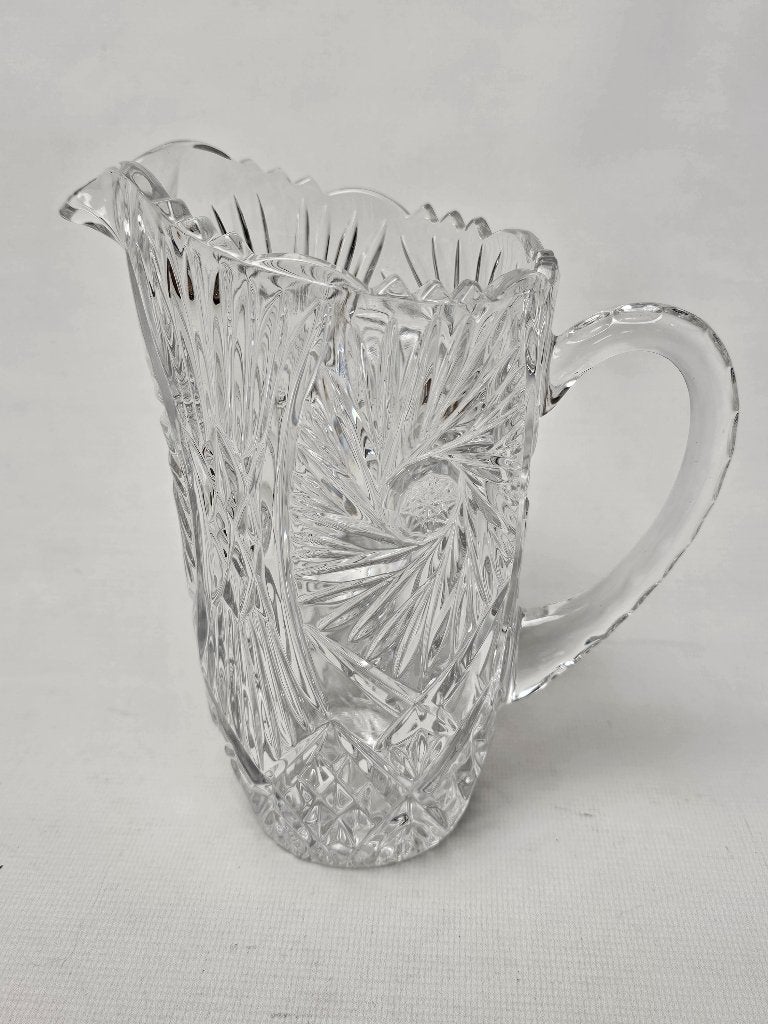 # Vintage geslepen kristallen kan, Antiek en Kunst, Antiek | Glas en Kristal, Ophalen of Verzenden