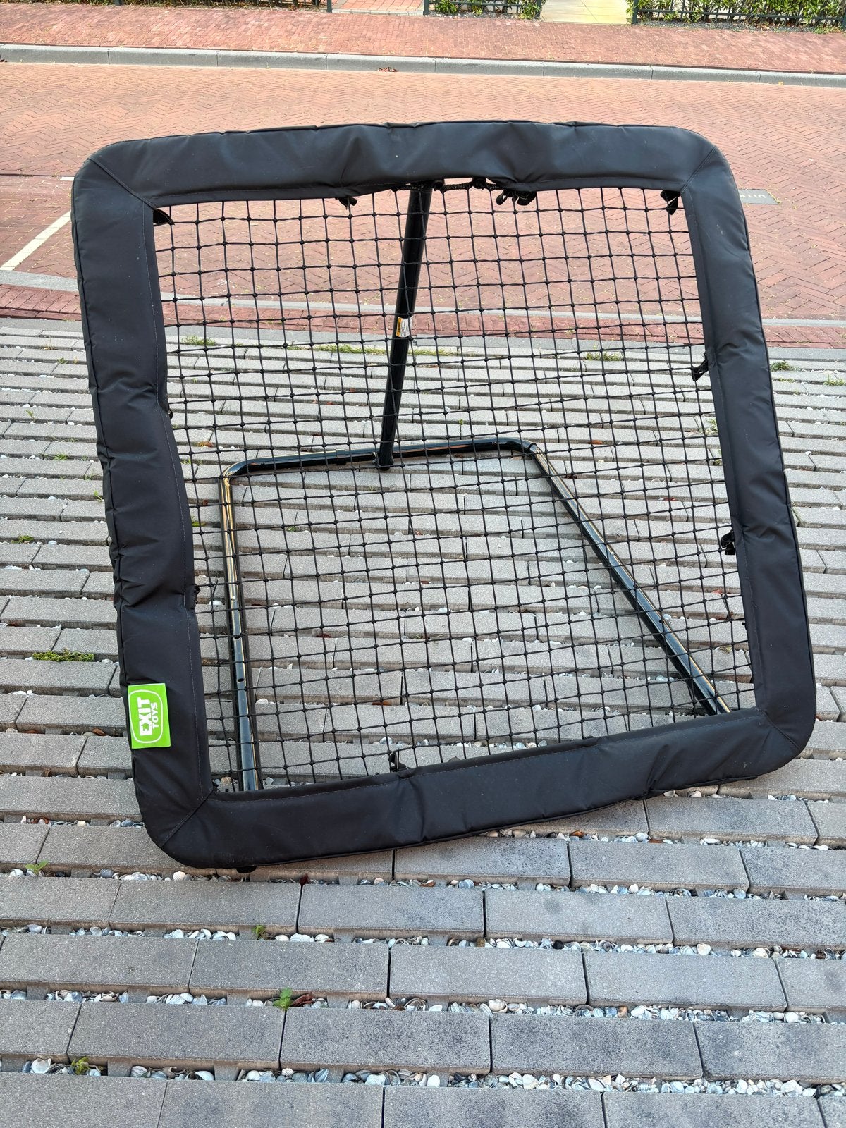 Exit Toys Voetbal rebounder 124x124cm, Ophalen, Gebruikt