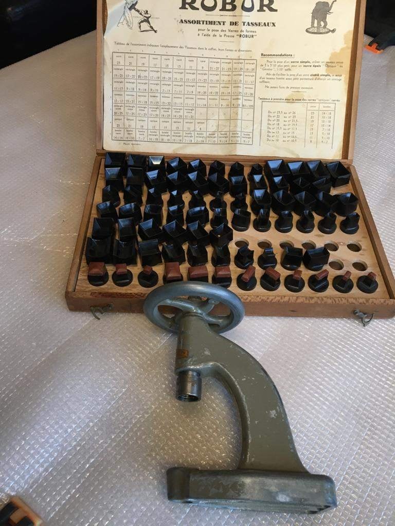 Professioneel Robur Glazenpers   – Horlogemakersgereedschap, Hobby en Vrije tijd, Ophalen