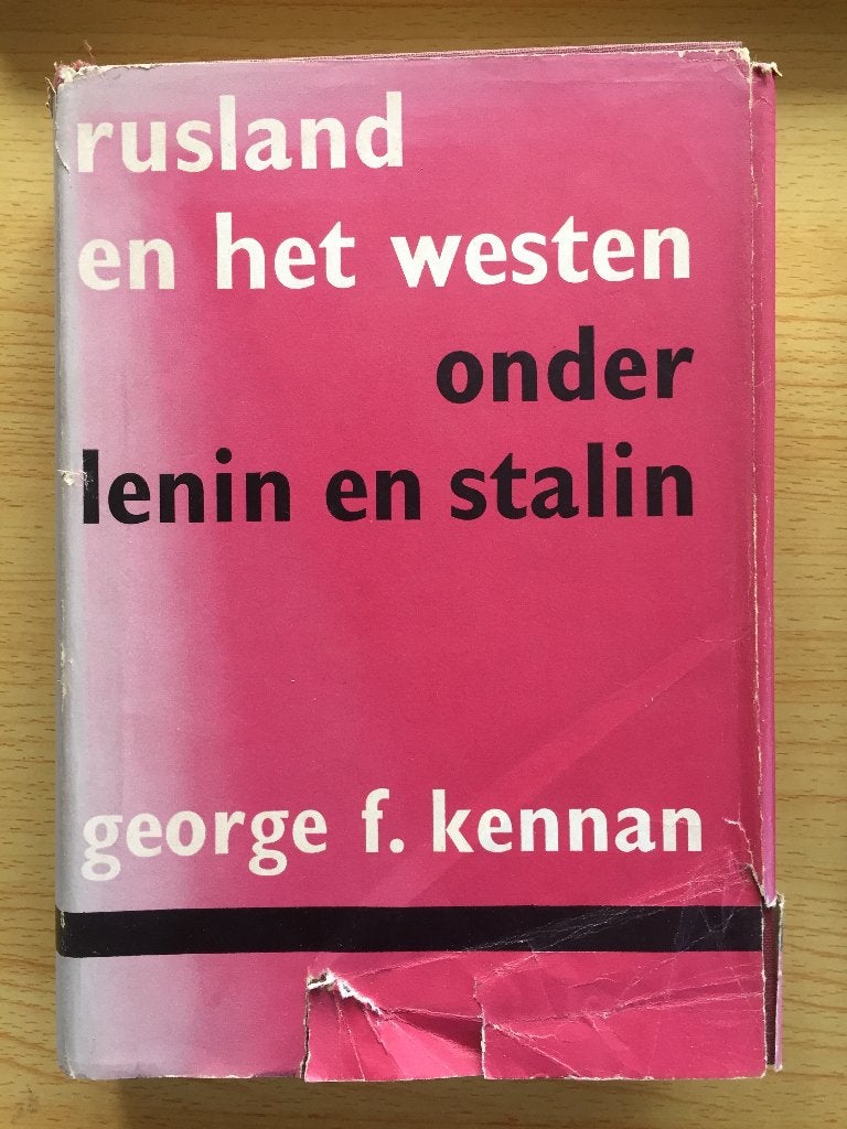 Rusland en het Westen onder Lenin en Stalin, Ophalen of Verzenden, Gelezen, George F. Kennan