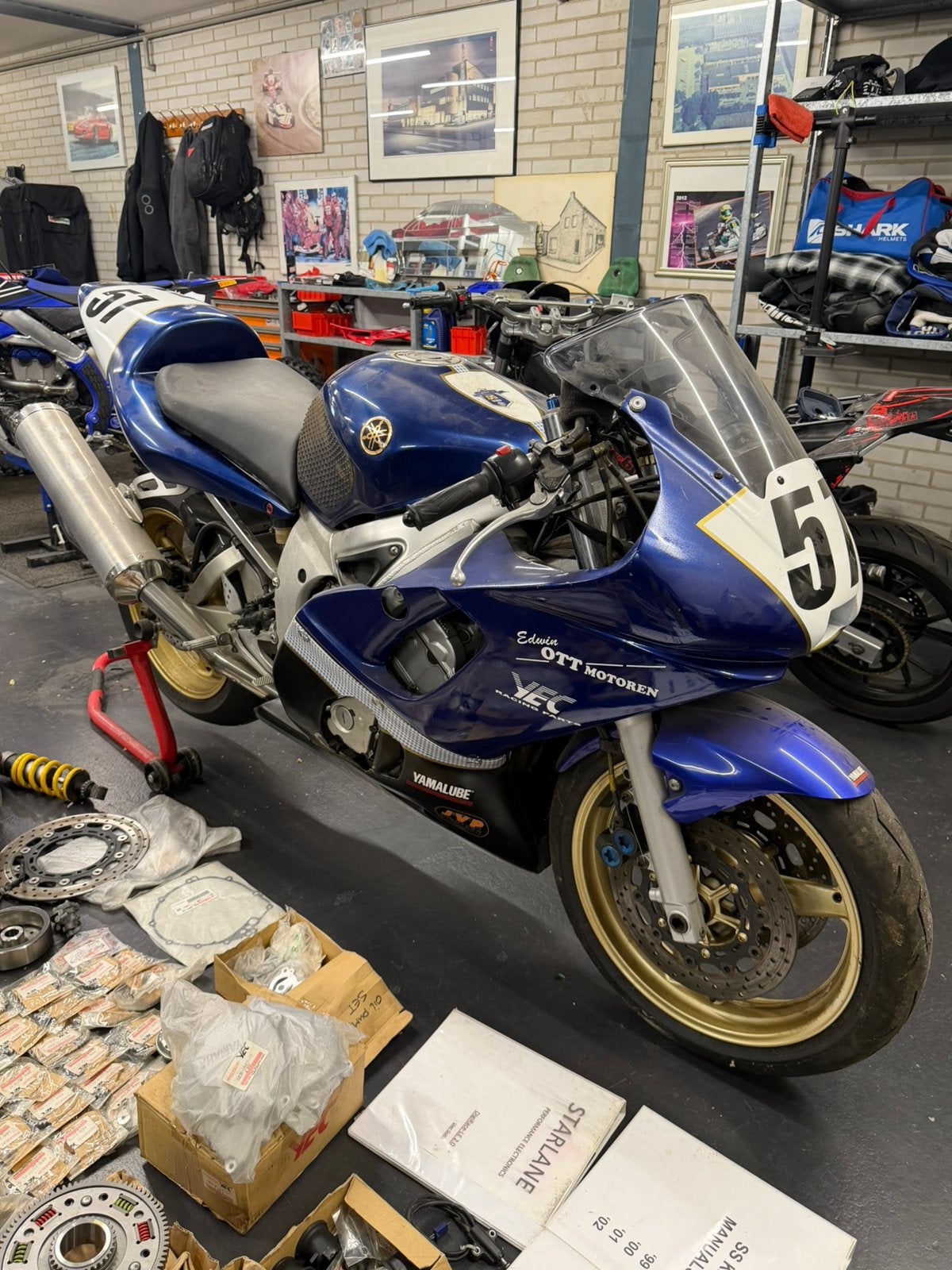 Yamaha R6 99 -02 circuitmotor / onderdelen, Ophalen, Gebruikt
