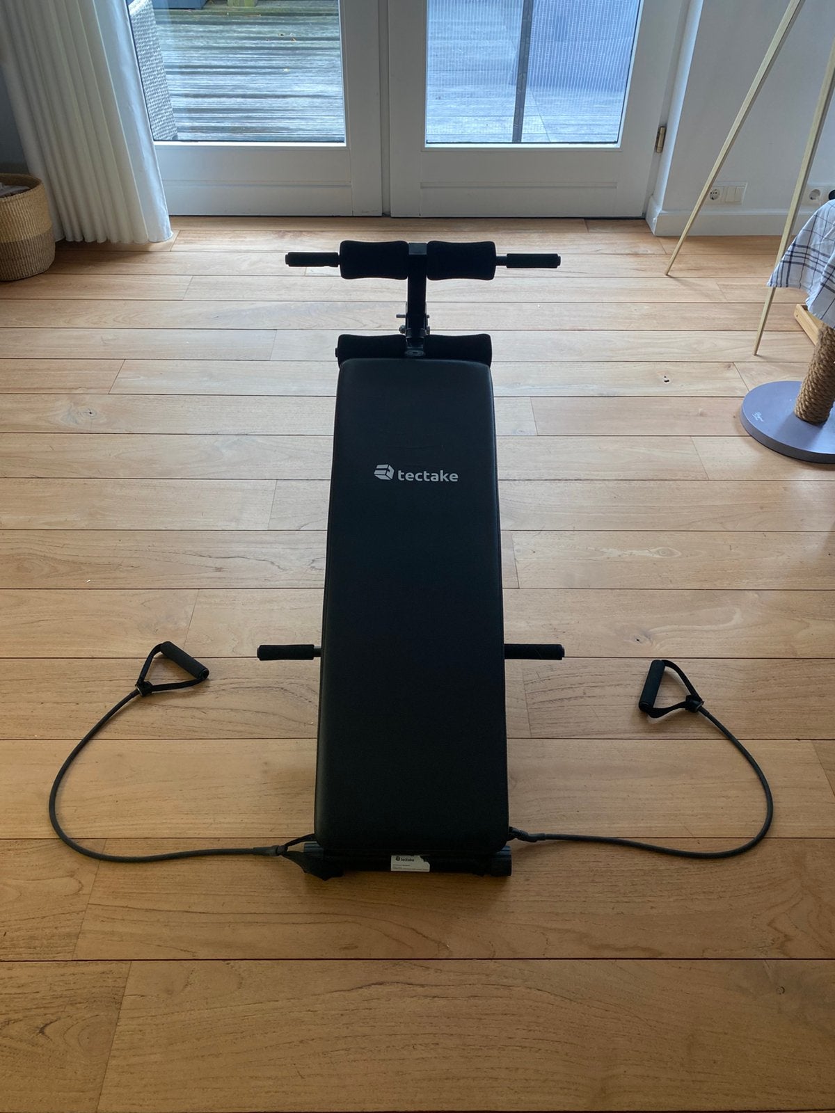 Fitness sit- up bank, Ophalen, Zo goed als nieuw, Buik, Krachtstation