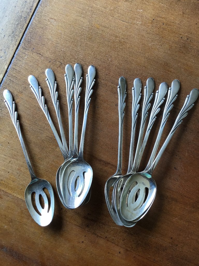 Theelepels Melkunie jaren 60, Ophalen of Verzenden